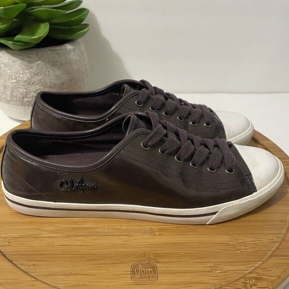 Cole Haan Laurie Purple Patent Leather Sneaker Women's 7.5 Low-Top Skater Shoe - Picture 2 of 12